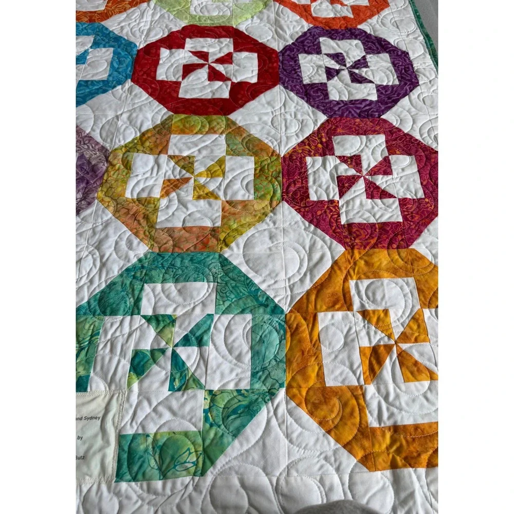 Handmade handcrafted patchwork